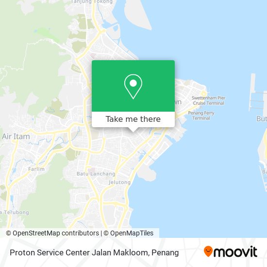 Peta Proton Service Center Jalan Makloom