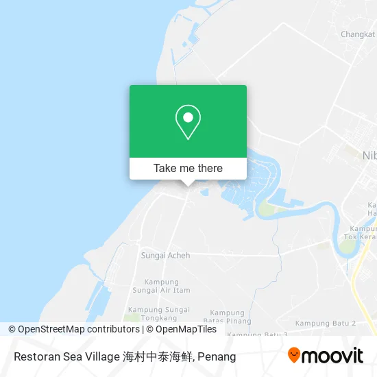 Restoran Sea Village 海村中泰海鲜 map