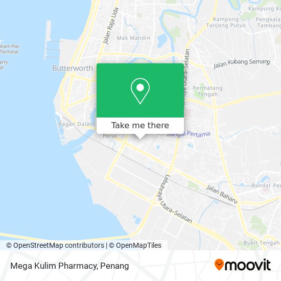 Mega Kulim Pharmacy map