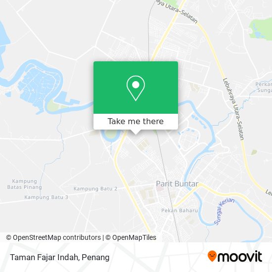 Peta Taman Fajar Indah