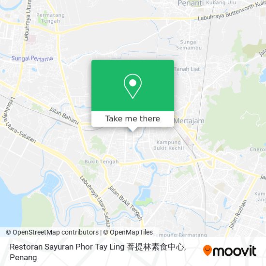 Restoran Sayuran Phor Tay Ling 菩提林素食中心 map