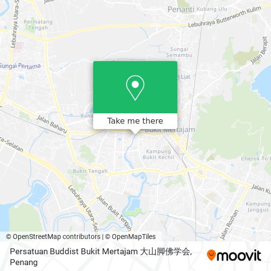 Persatuan Buddist Bukit Mertajam 大山脚佛学会 map