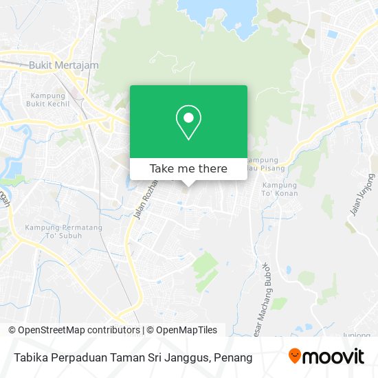 Tabika Perpaduan Taman Sri Janggus map