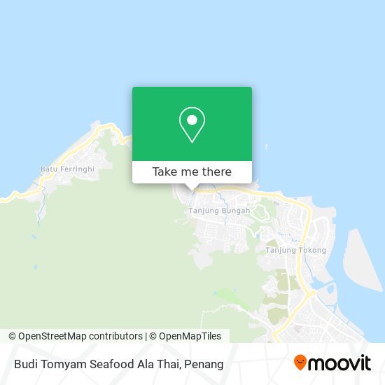 Budi Tomyam Seafood Ala Thai map