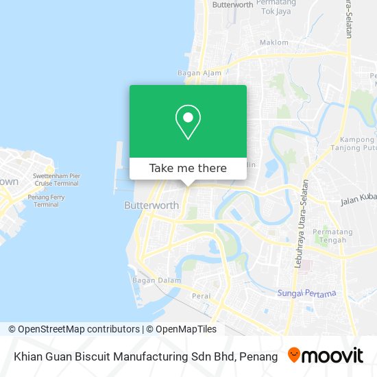 Khian Guan Biscuit Manufacturing Sdn Bhd map