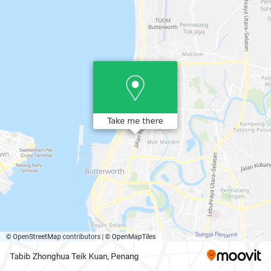 Tabib Zhonghua Teik Kuan map