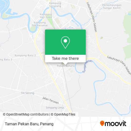 Taman Pekan Baru map