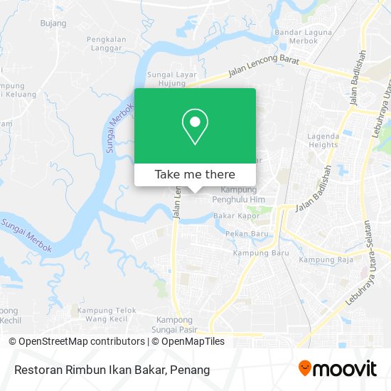 Restoran Rimbun Ikan Bakar map