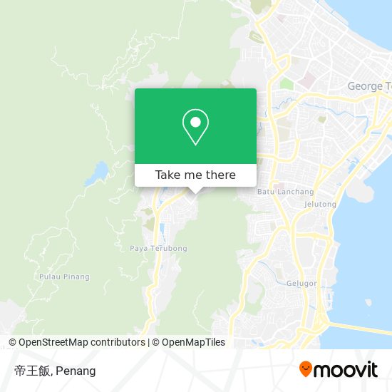 帝王飯 map
