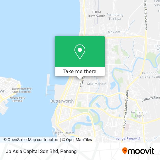 Jp Asia Capital Sdn Bhd map