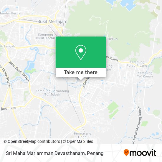 Sri Maha Mariamman Devasthanam map