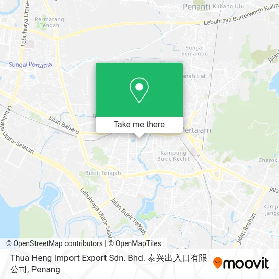 Thua Heng Import Export Sdn. Bhd. 泰兴出入口有限公司 map