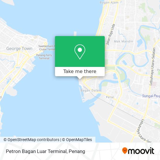 Peta Petron Bagan Luar Terminal