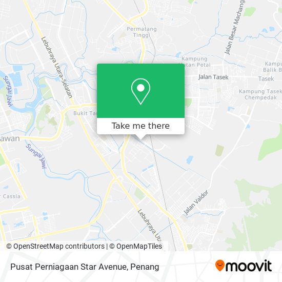 Pusat Perniagaan Star Avenue map