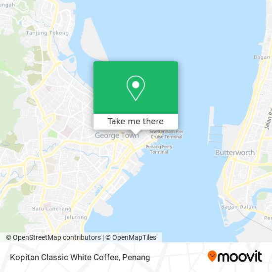 Kopitan Classic White Coffee map