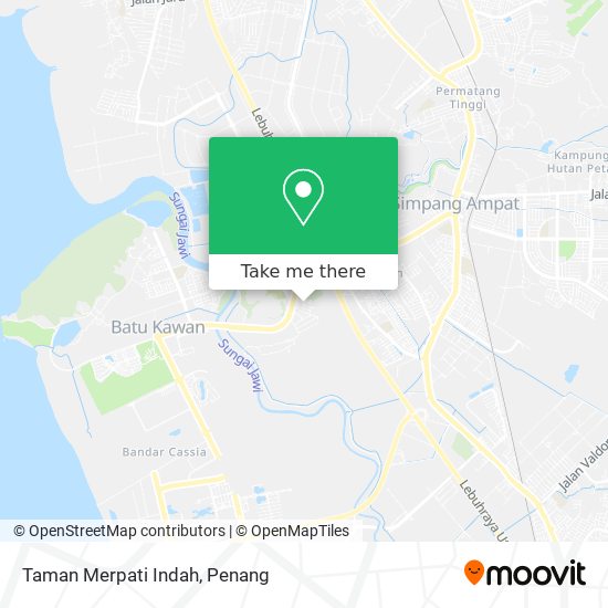 Peta Taman Merpati Indah