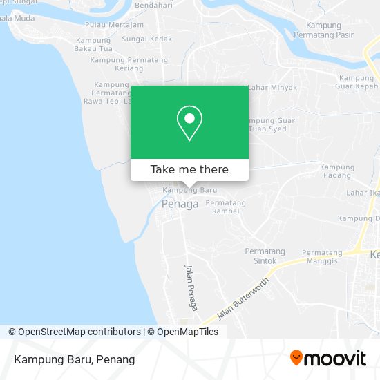 Kampung Baru map