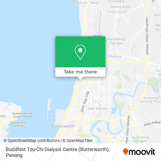 Buddhist Tzu-Chi Dialysis Centre (Butterworth) map