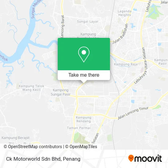Peta Ck Motorworld Sdn Bhd