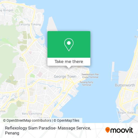 Reflexology Siam Paradise- Massage Service map