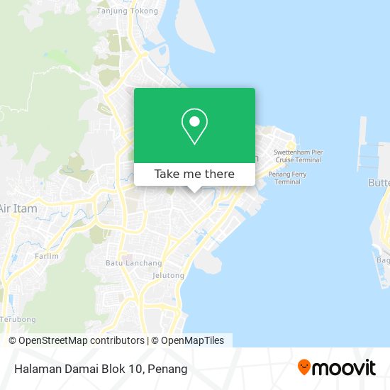 Halaman Damai Blok 10 map