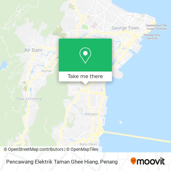 Pencawang Elektrik Taman Ghee Hiang map