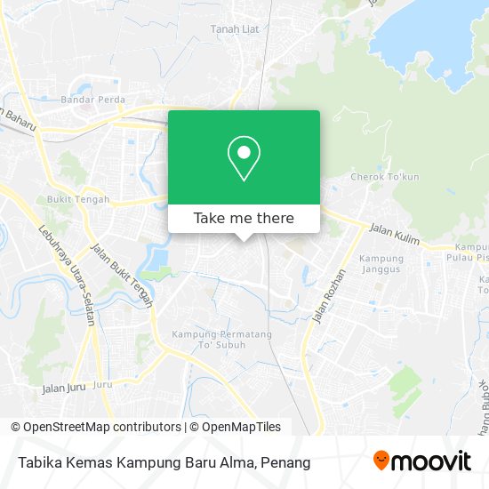 Peta Tabika Kemas Kampung Baru Alma