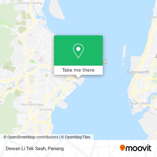 Dewan Li Tek Seah map