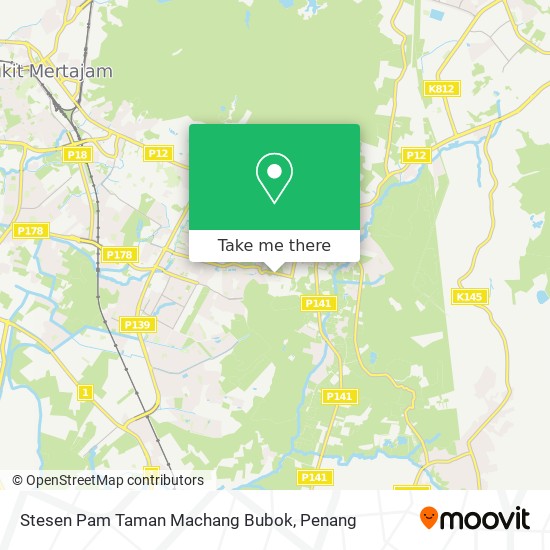 Stesen Pam Taman Machang Bubok map
