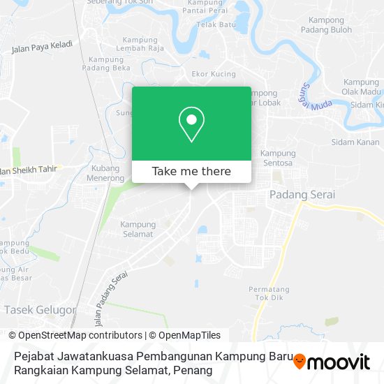 Pejabat Jawatankuasa Pembangunan Kampung Baru Rangkaian Kampung Selamat map