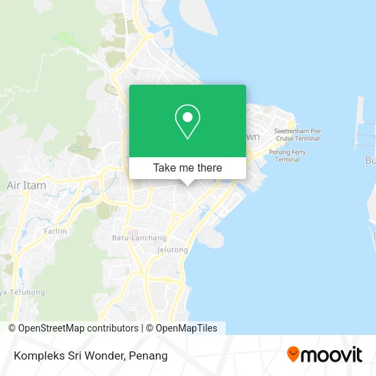 Kompleks Sri Wonder map