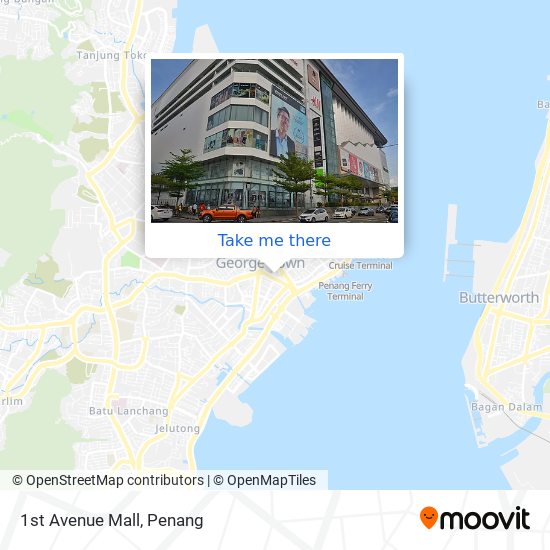 1st Avenue Mall map