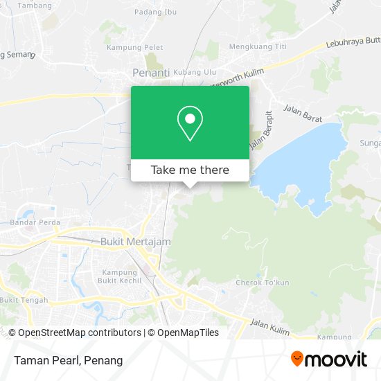 Taman Pearl map