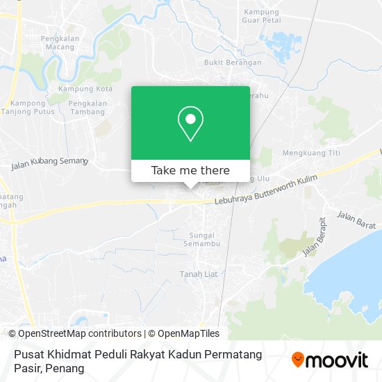 Pusat Khidmat Peduli Rakyat Kadun Permatang Pasir map