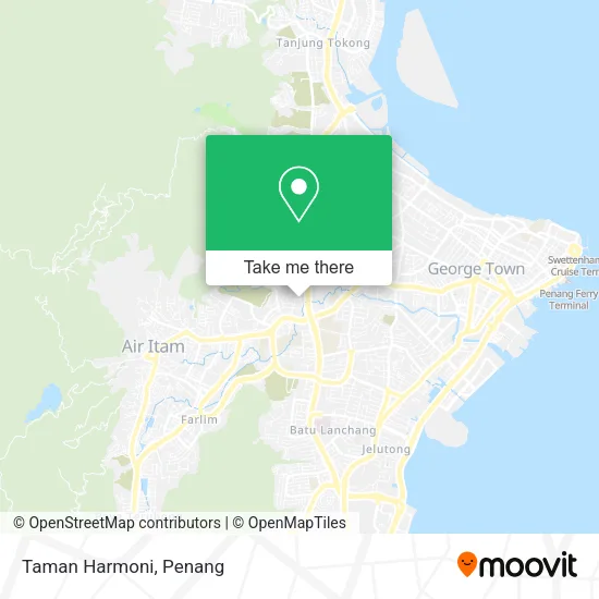 Taman Harmoni map