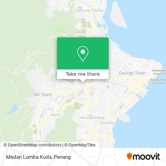 Medan Lumba Kuda map