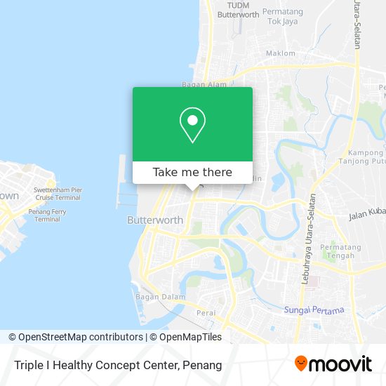 Triple I Healthy Concept Center map