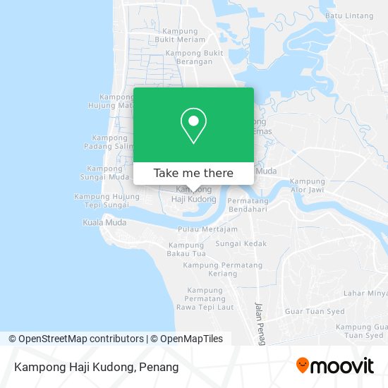 Peta Kampong Haji Kudong