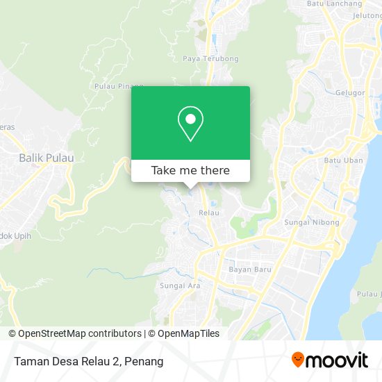 Taman Desa Relau 2 map