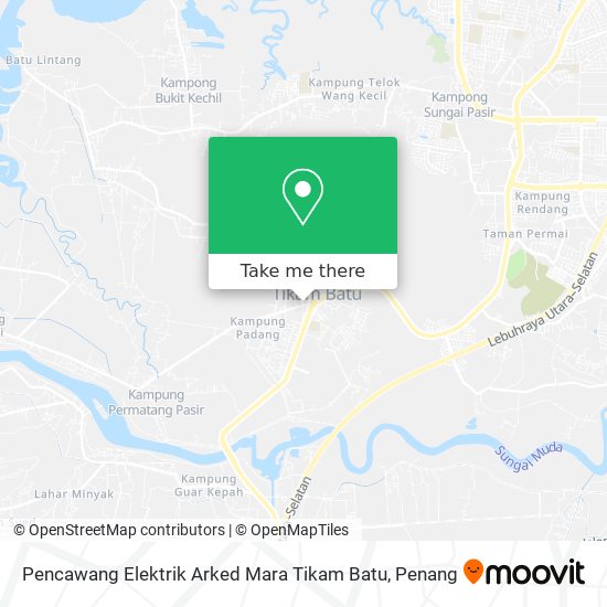 Pencawang Elektrik Arked Mara Tikam Batu map