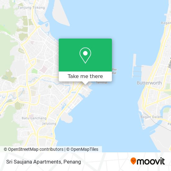Sri Saujana Apartments map