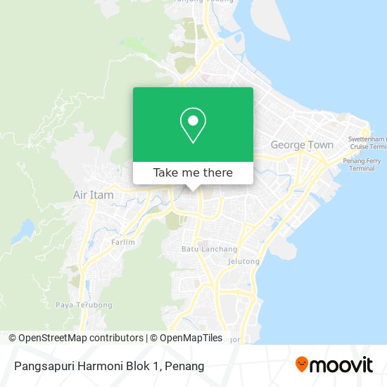 Pangsapuri Harmoni Blok 1 map