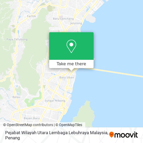 Pejabat Wilayah Utara Lembaga Lebuhraya Malaysia map