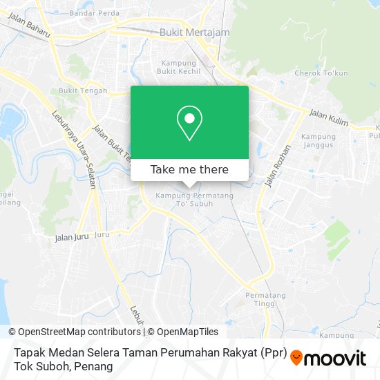 Tapak Medan Selera Taman Perumahan Rakyat (Ppr) Tok Suboh map