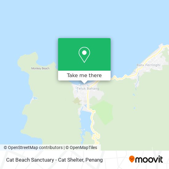 Cat Beach Sanctuary - Cat Shelter map