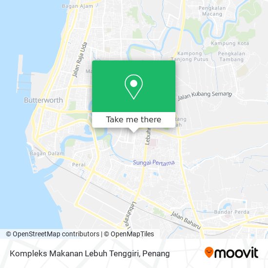 Peta Kompleks Makanan Lebuh Tenggiri