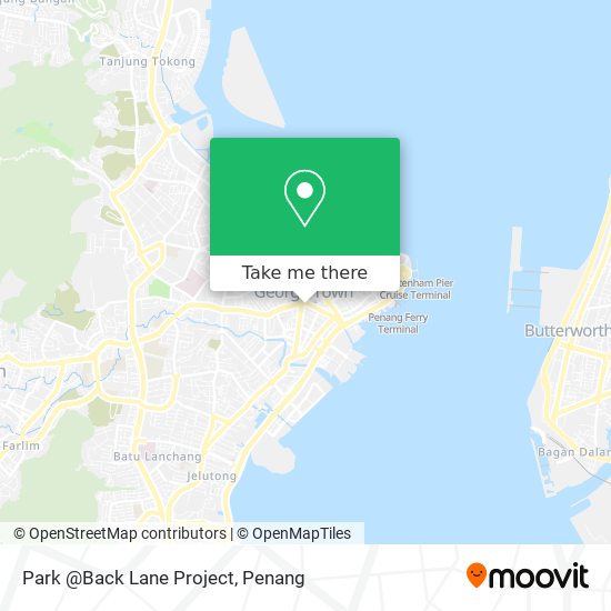 Park @Back Lane Project map