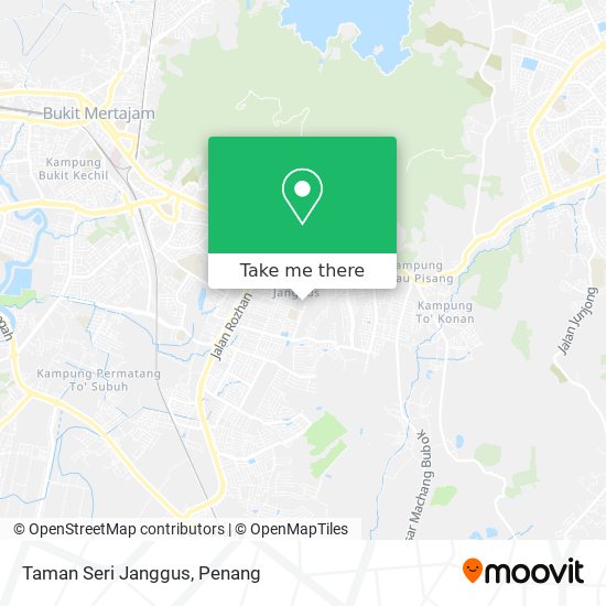 Peta Taman Seri Janggus