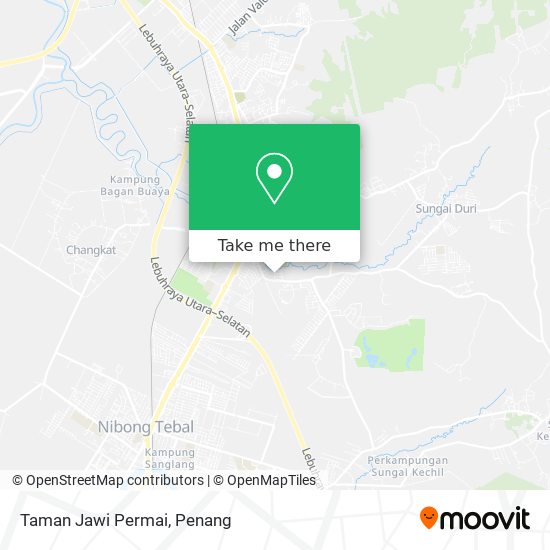 Peta Taman Jawi Permai