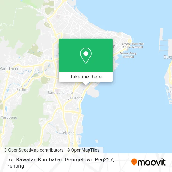 Loji Rawatan Kumbahan Georgetown Peg227 map
